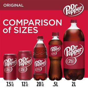 Dr Pepper Mini Soda Cans 7.5 fl oz 30 Pack
