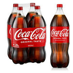 Coca-Cola Soda 2 L Bottles 4 Pack Classic Cola Soft Drink