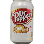 Diet Dr Pepper Soda 12 fl oz Cans 36 Pack