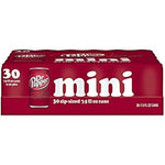 Dr Pepper Mini Soda Cans 7.5 fl oz 30 Pack