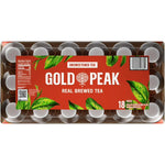 Gold Peak Unsweetened Tea 16.9 fl oz Bottles 18 Pack top view