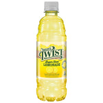 Nature's Twist sugar-free lemonade bottle on a white background