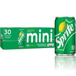 Sprite Mini Soda Cans 7.5 fl oz 30 Pack