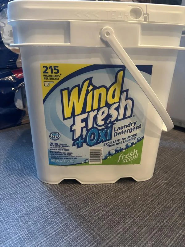 Windfresh+Oxi Powder Laundry Detergent Fresh Scent 560 oz 215 Loads